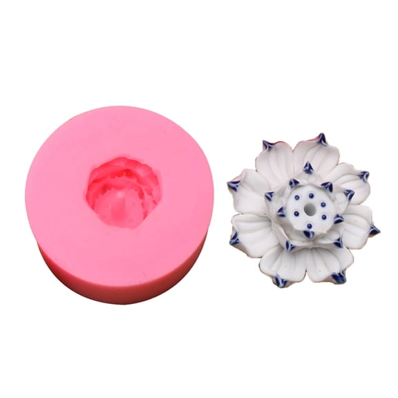 Sticks Holder Resin Epoxy Casting Mold Ceramic Burning Catcher Tray Silicone Ashtray Mold