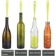 thumbnail image 3 of Paquete de 3 cepillos de limpieza para botellas de cuello estrecho y largo para cerveza, vino, Hydroflask, termo, S'Well y limpiador de botellas para elaboración de cerveza, 3 of 5