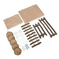 thumbnail image 4 of Small Pets Climbing Platform, Keep Fit Exercise Hamster Wooden Playground Stress Relief  For Rats For Running For Small Birds For Chewing, 4 of 8