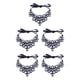 thumbnail image 3 of Collar de mujer Qarigey Gargantillas con estilo Colgantes Adorno para El cuello Accesorios de vestir Damas Collares con babero brillante, 3 of 6