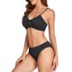 thumbnail image 5 of Moda mujer Casual Sling sólido Split dos piezas traje de baño ropa de playa traje de baño Fridja  nalpqowj59884, 5 of 5