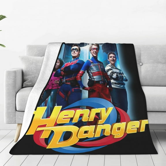 Henry Danger Ultra-Soft Micro Fleece Blanket Cozy Blanket Thick Warm Plush Throw Blanket Sofa Cushion