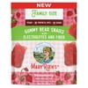MaryRuth's | Gummy Bear Snacks with Electrolytes and Fiber | Healthy Snacks for Adults and Kids | Vegan | Strawberry Flavor | 240g