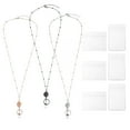 thumbnail image 6 of LEORX 1 Set Extension Lanyards for Work Cards Round Shape Portable Design 3.62X2.36X0.08in, 6 of 8