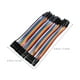 thumbnail image 5 of 40 cables puente de 10 cm (2,54 mm) hembra a hembra, de colores, compatibles con protoboard., 5 of 7