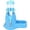 Blue, variant on Hamster Hanging Water Bottle Pet Auto Dispenser with Base for Dwarf Hamster Mouse Rat Hedgehog