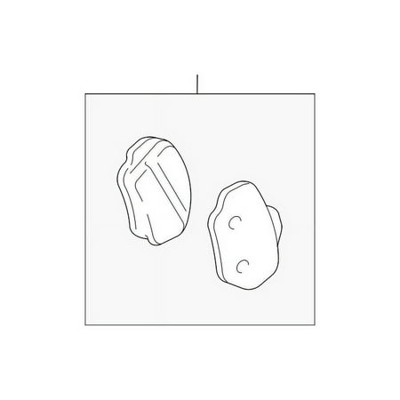 Genuine OE Toyota Brake Pads - 04465-35330