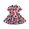 thumbnail image 4 of Robe de Princesse pour Bébé Fille, Robe de Concours Florale, Robe de Mariage, Robe de Fête, Robe d'Été, 1-5 Ans, 4 of 5