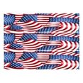 thumbnail image 2 of Ammerican Flags Collage cake border 3 Strips 2.5x10.5 inchs in size, 2 of 2