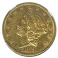 thumbnail image 2 of 1873-S $20 Liberty Gold Double Eagle Open 3 AU-53 NGC, 2 of 4