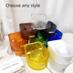 thumbnail image 3 of Cuenco de mano con burbujas para uñas, herramienta avanzada para lavabo de mano con burbujas transparentes para tienda de uñas japonesa, acrílico alto, 3 of 4