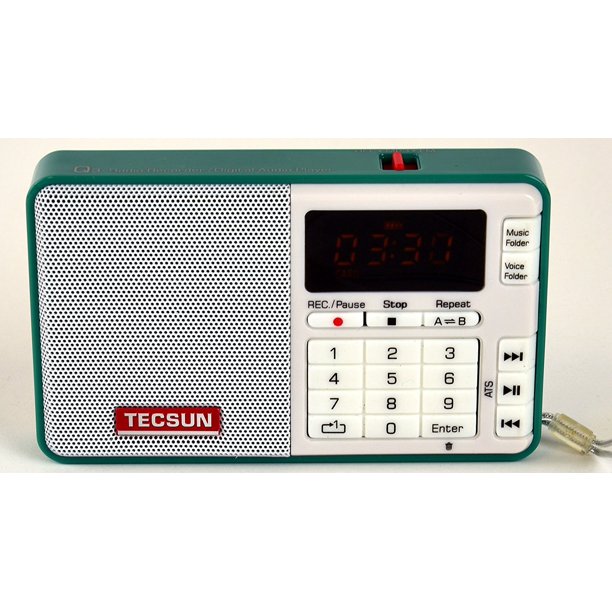 Tecsun Q3 High Sound Quality FM Radio with MP3 Player and Recorder