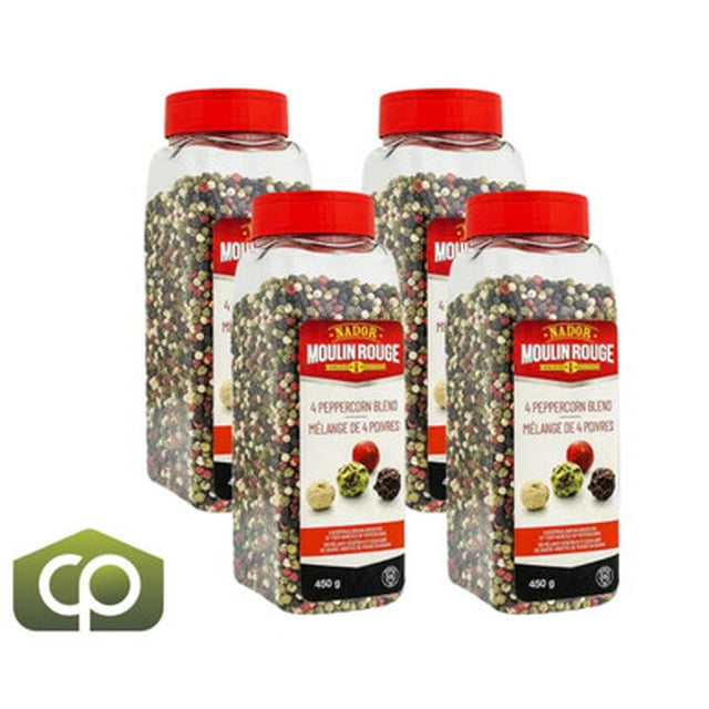 Moulin Rouge Four Peppercorn Blend, 450 g (4/Case) - Multifaceted Culinary