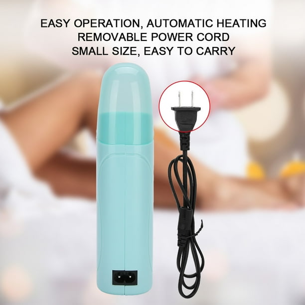 Máquina De Depilación Portátil Con Calentamiento De Doble Cara, Fusión Rápida De Cera, Ventana Transparente, Capacidad De 100 Ml, Potencia De 40 W, Fácil Extracción Para