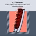 thumbnail image 2 of Hair Straightener Comb Creative LED Display Beard Brush Beard Straightener, 2 of 10