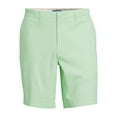 Men's and Big Men's Flat Front Shorts, 9" Inseam, Sizes 2854