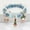 B, variante sur TopLLC Bracelets Bracelet de Noël Père Noël Pendentif Décoration de Noël pour la Maison Main 2 en 1 Bracelets Bijoux