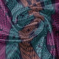 thumbnail image 5 of Ambesonne Bohemian Valance Pack of 2, Modern Boho Vivid Design, 54"X12", Hot Pink Aqua, 5 of 5