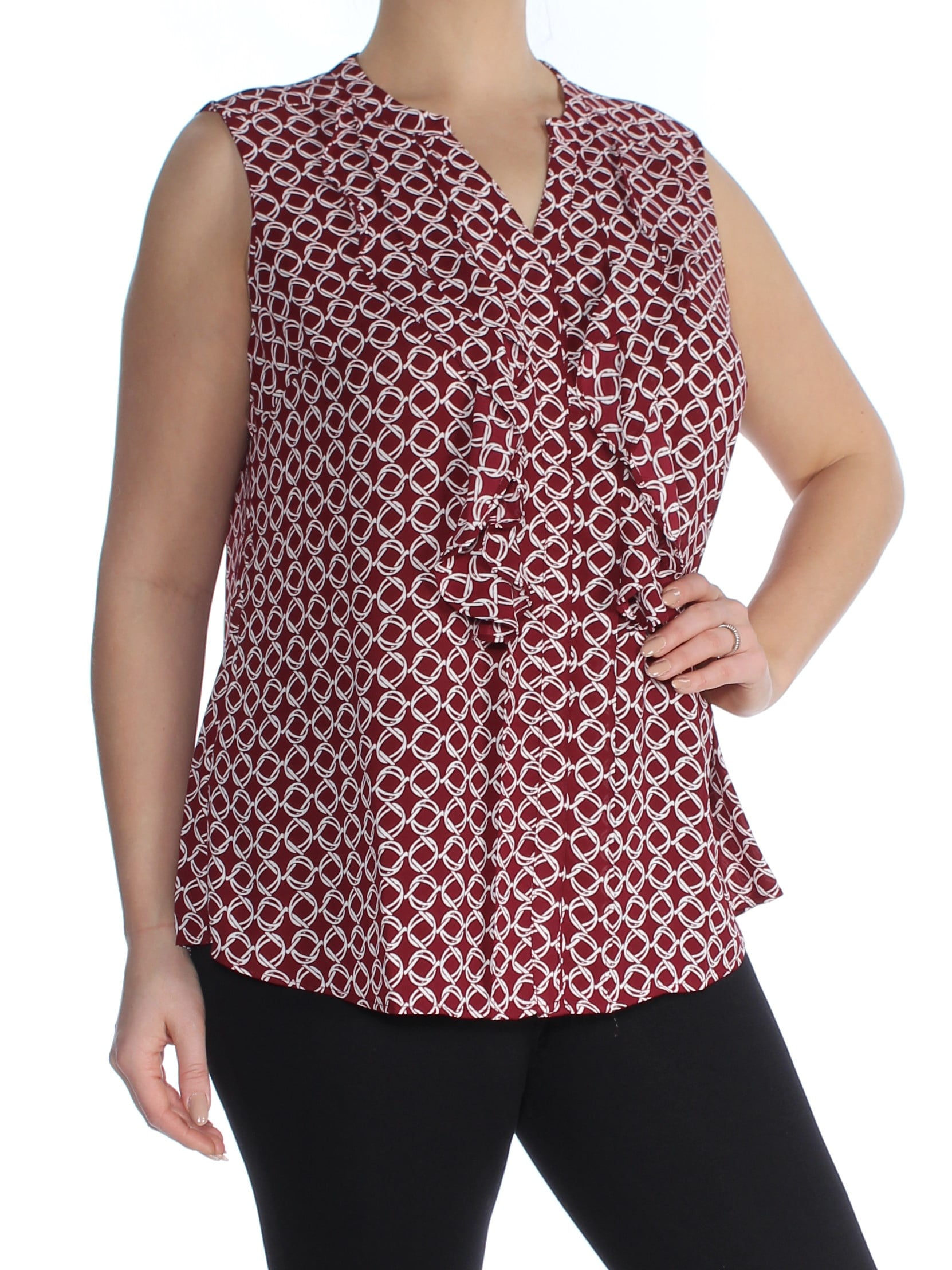 charter club sleeveless blouse