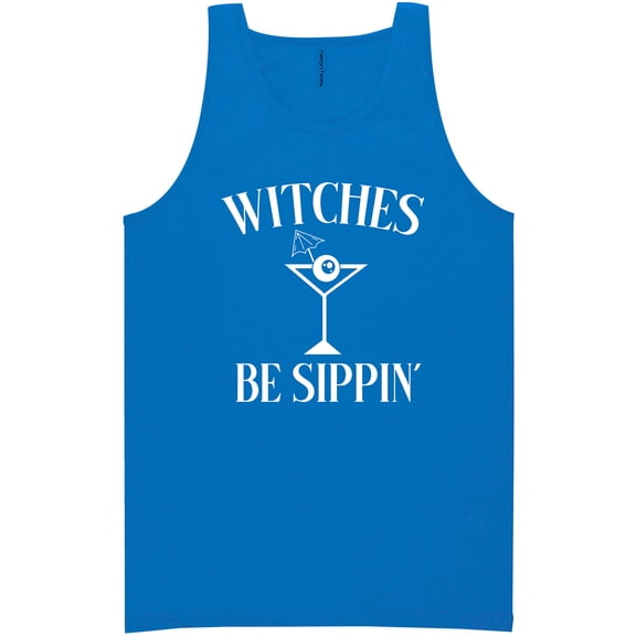 Witches Be Sippin' Neon Tank Top
