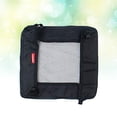 thumbnail image 1 of OULII Portable Storage Pouch Black Mesh Fabric Hanging Organizer for Camping Picnic Barbecue, 1 of 8