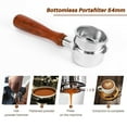 thumbnail image 2 of Bottomless Portafilter 54mm for Series and Espresso, 2 of 8