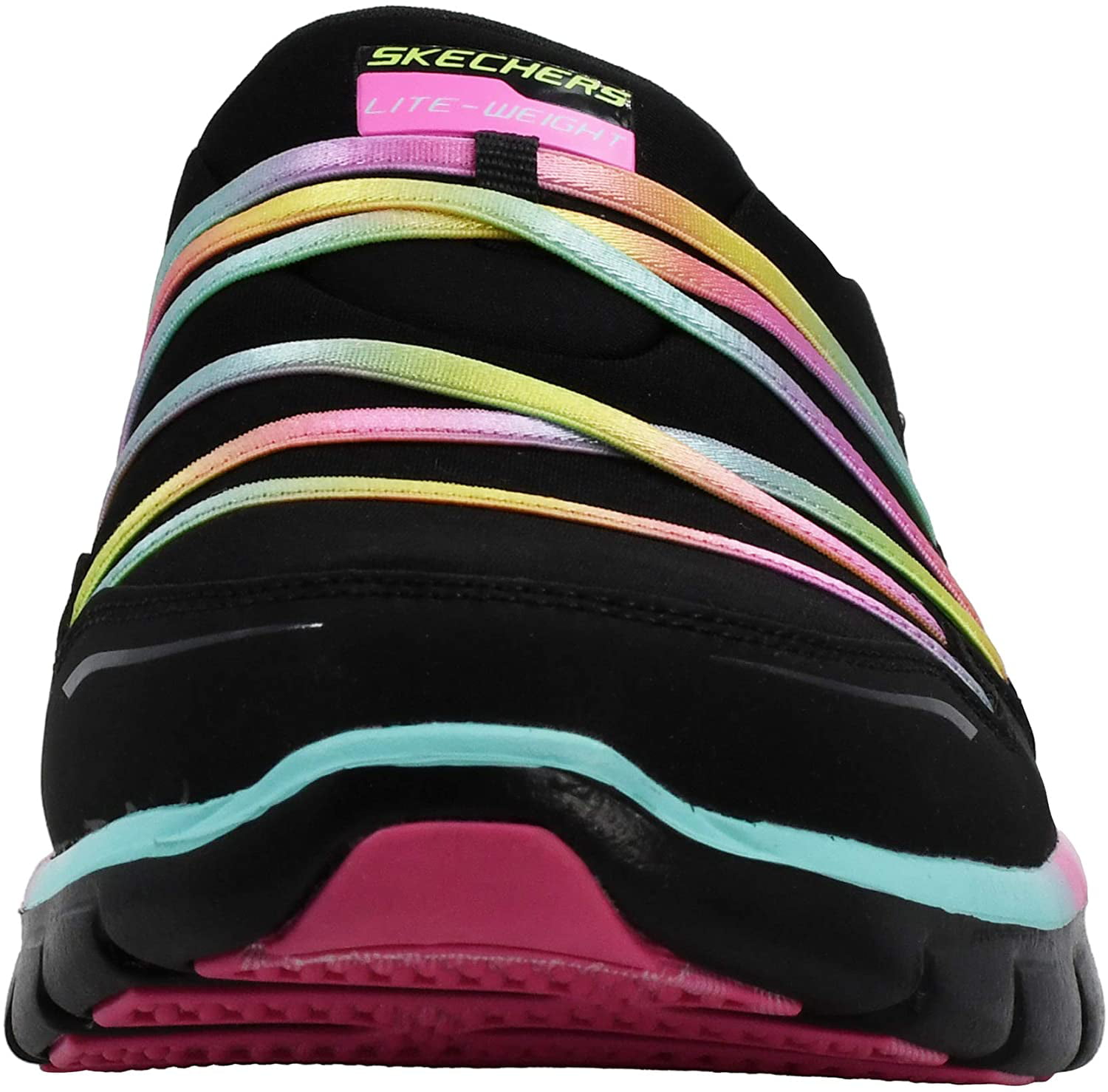 haz Secreto negar Skechers Sport Women's walking sneakers Air Streamer Black/Multi/Black  Slip-on Mule 7 W US - Walmart.com