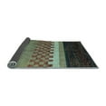 thumbnail image 2 of Ahgly Company Indoor Rectangle Abstract Light Blue Modern Area Rugs, 7' x 9', 2 of 4