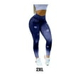 thumbnail image 2 of Leggings deportivos Sonducket Traje de gimnasio Yoga Correr Multicolor Azul oscuro XXL, 2 of 6