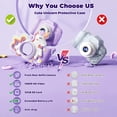 thumbnail image 2 of Bravokids Kids Camera, Unicorn Toddler 1080P Digital Camera with 32GB SD Card, Birthday Gift for Girls Age 3-9, 2 of 7