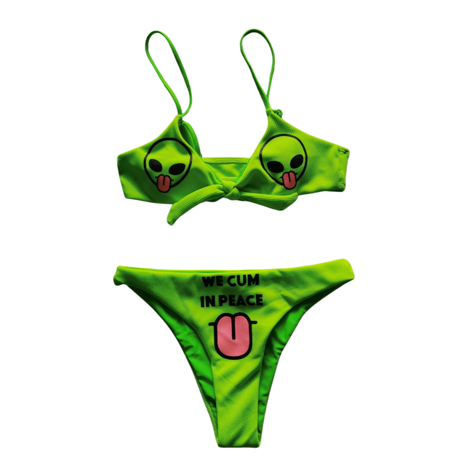 Other brand Rick and Morty White Womens Bikini Swimsuit 