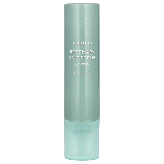 Aromatica Rosemary Salt Scrub Shampoo, 10.5 oz (300 g)