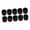 Black 10PCS, variant on 10 Pack Microphone Covers Sponge Foam Windscreens Reusable Thickened for Conference Room Broadcasting