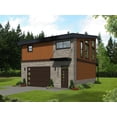 thumbnail image 6 of 763-75: Modern Garage apartment 1 Bed, 1 Bath Luxury Home Plan, 825 Sq Ft: Full Blueprints with License to Build by Home Plan Marketplace - Lesuto, 6 of 14