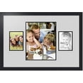 thumbnail image 1 of Double-Multimat-206-756/89-FRBW26079 Collage Pho Frame Double Mat With 1-11X14 And 2-5X7 Openings And  Black Frame, 1 of 2