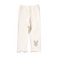 thumbnail image 1 of Odeerbi 1-7 Años Niñas Mallas de Punto de Canalé Con Ribete de Lechuga Mallas Elásticas Capris Pantalones de Verano Casual Cintura Elástica Pantimedias Recortadas, 1 of 6