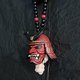 thumbnail image 2 of Colgante Colgante De Coche Con Casco Samurai Hannya Japonés Oni, Amuleto Para Espejo Retrovisor De Coche, Colgante De Moda, Decoración De Coche ANGGREK Car Rear View Mirror Charm, 2 of 6