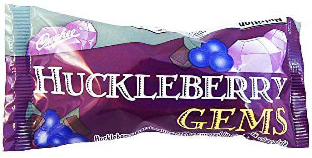 Owyhee Idaho Huckleberry Gems Chocolate Candy Bars - 18 CT