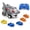 Gray, variant on Tigozz Remote Control Shark Car Toy with Magnetic Fish Catching Game, USB Rechargeable RC Vehicle with LED Eyes, 6 Fish, Gift for Kids Ages 3+