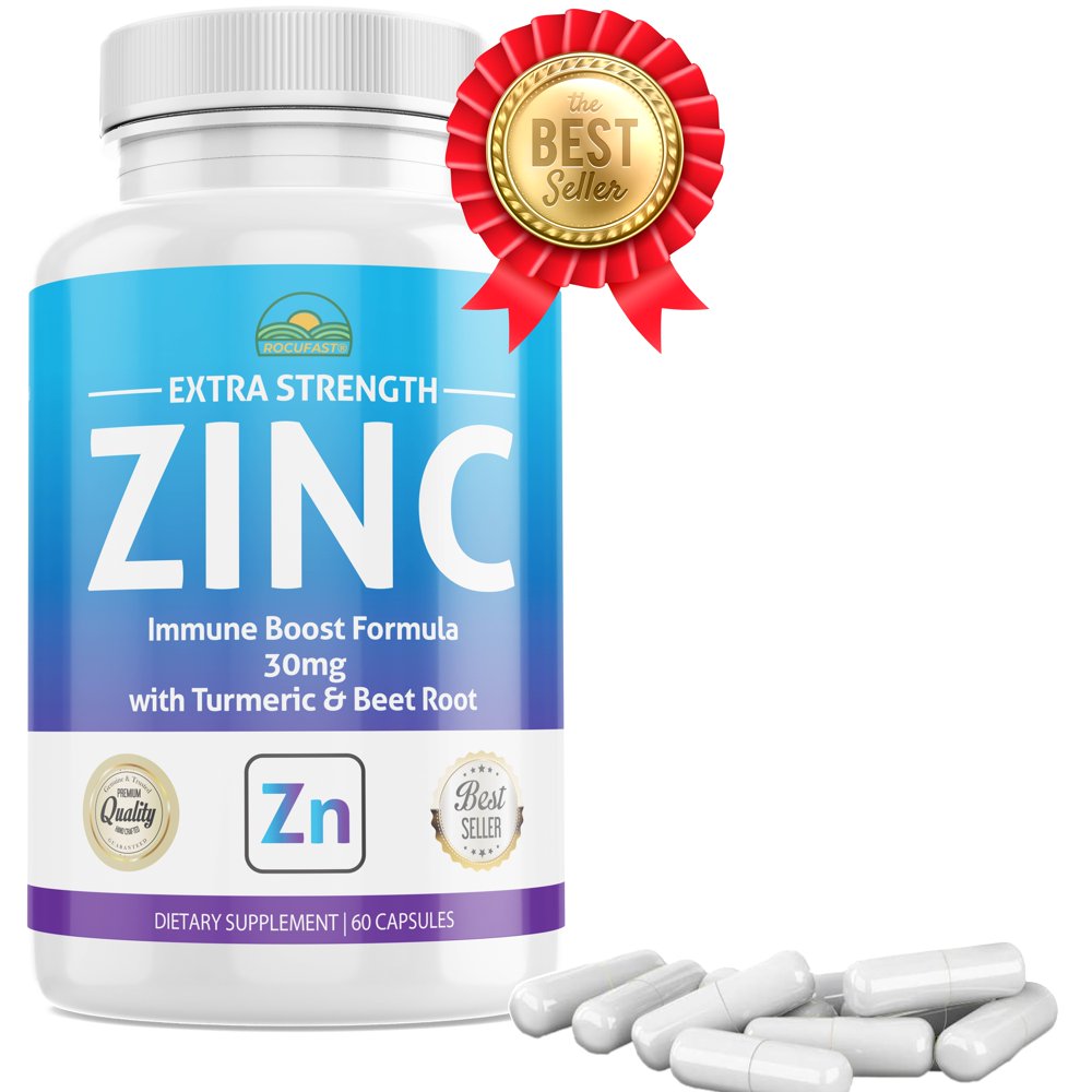 Zinc Supplement Immune Support Booster, Zinc Vitamin for Adults Kids