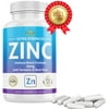 Zinc Supplement Immune Support Booster, Zinc Vitamin for Adults Kids - Zinc Pills With Vitamin C Immunity Boost Tablet Alternative to Lozenge, Chewable Tablet, Liquids (1-Pack)