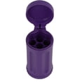 thumbnail image 6 of REGALWOVEN Portable Silicon Smokeless Windproof Ashtray with Keychain Lid for Car , Purple, 6 of 7