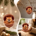 thumbnail image 2 of Clearance! 3D Forest Animal Acorn Ornaments-Cozy Forest Woodland Christmas Ornaments for Christmas Tree & Home Decor (Squirrel), 2 of 7