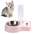 thumbnail image 4 of Plastic Drinking Fountain, Pet Drinking Fountain, Dog Automatic Feeder, Multifunction Cats For Dogs Pink, 4 of 8