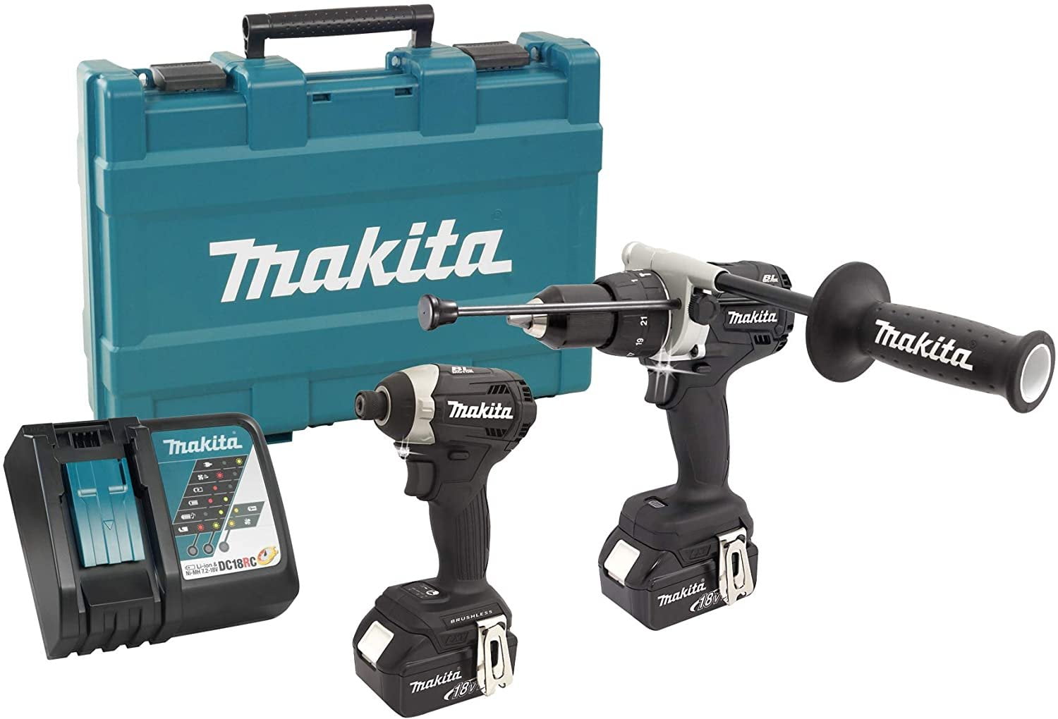 Makita DLX2176TB 18V LXT 2PC Combo 5 