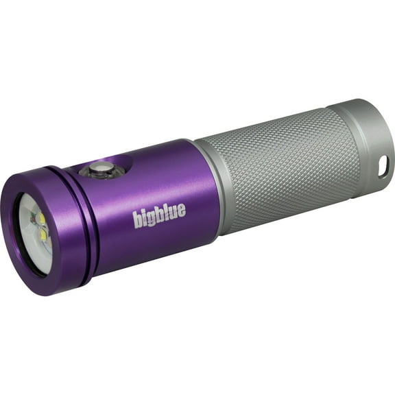 Big Blue Black Molly II AL1800XWP LED Tri Color 120 Degree Beam Angle Photo Video Light, Purple/Silver