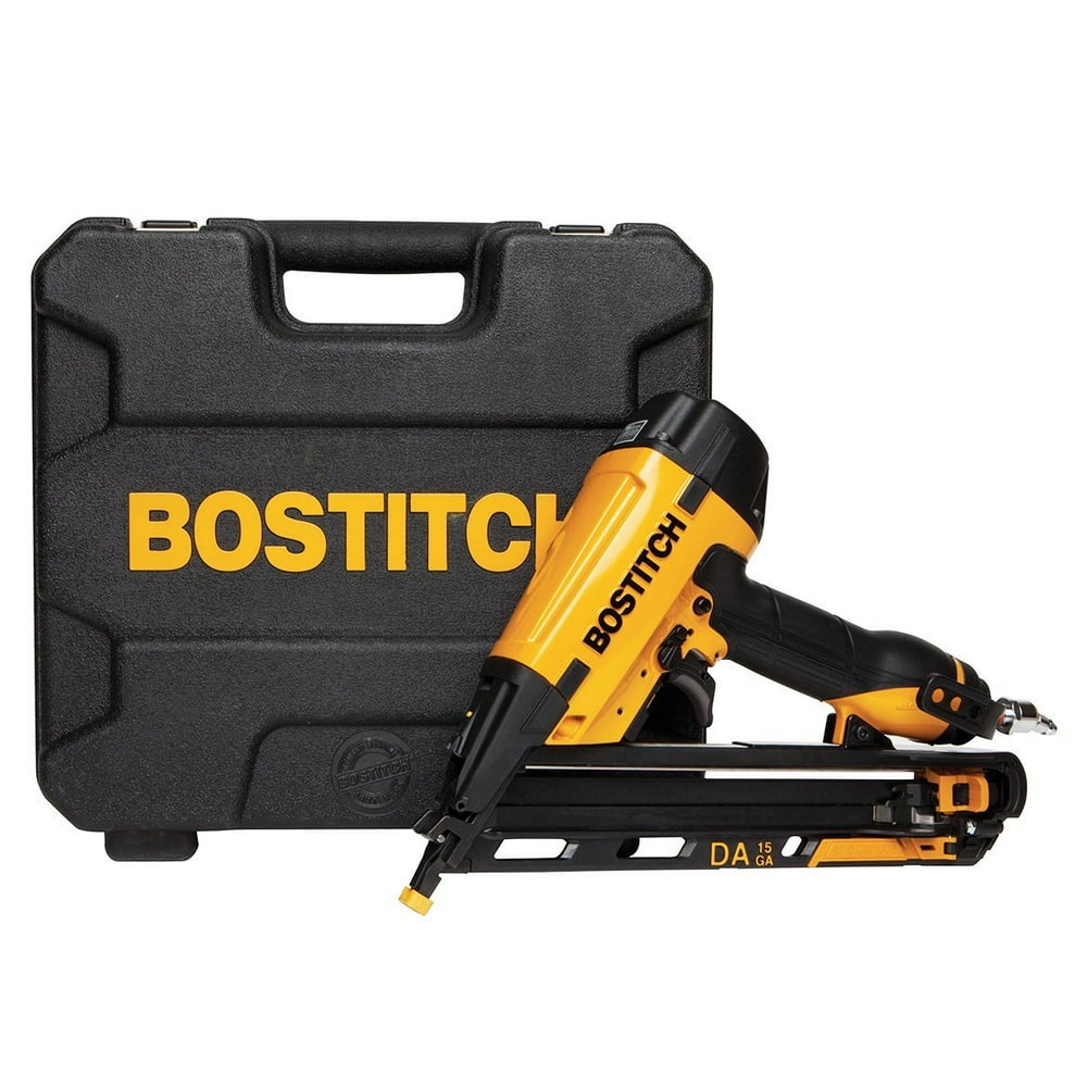 Bostitch DA1564K 15 Gauge "DA" Style Angled Finish Nailer Kit Walmart