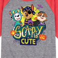 thumbnail image 3 of Paw Patrol - Scary Cute - Toddler And Youth Raglan Graphic T-Shirt, 3 of 7