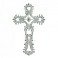 thumbnail image 1 of Wings of Devotion 10018693 Scalloped White Cross, 1 of 2