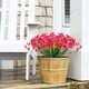 thumbnail image 4 of Ramo de Novia de 2 Piezas con Flores Artificiales para Decoración Del Hogar, 4 of 7